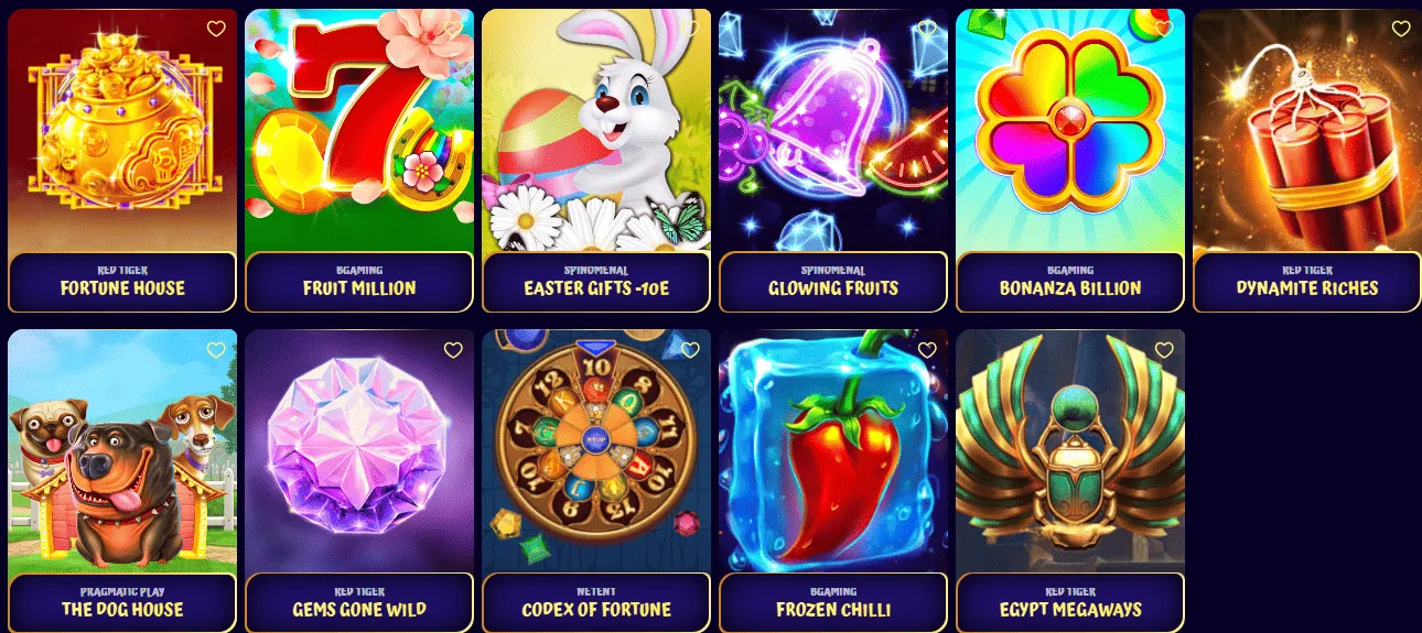 SpinGranny Casino Giochi 5